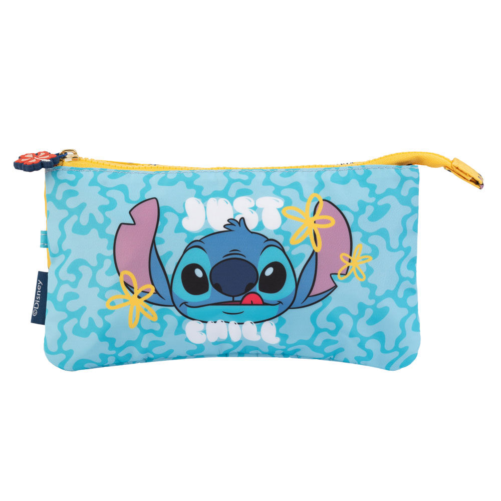 Astuccio a 3 scomparti Stitch
