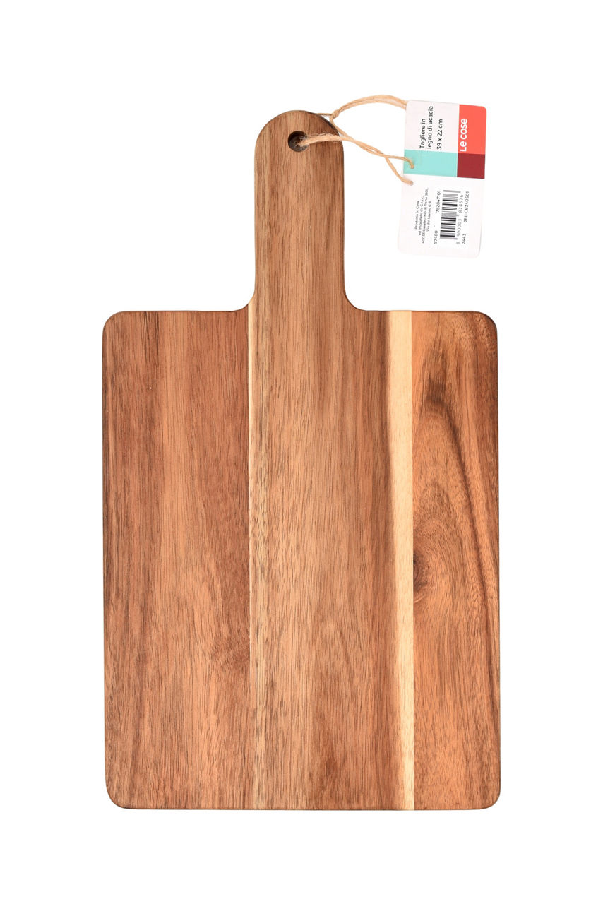 Tagliere acacia misura media 39x22cm in display