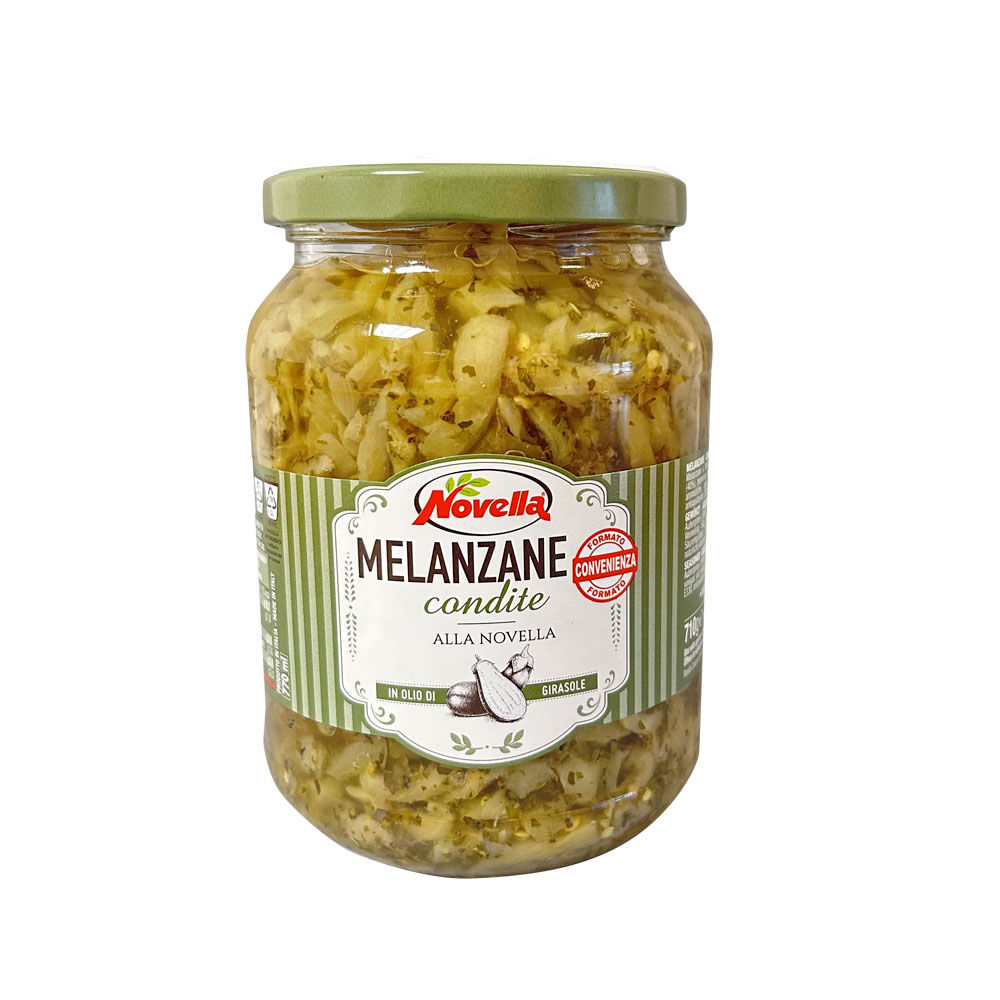 Melanzane condite alla novella 770 ml - Immagine 01