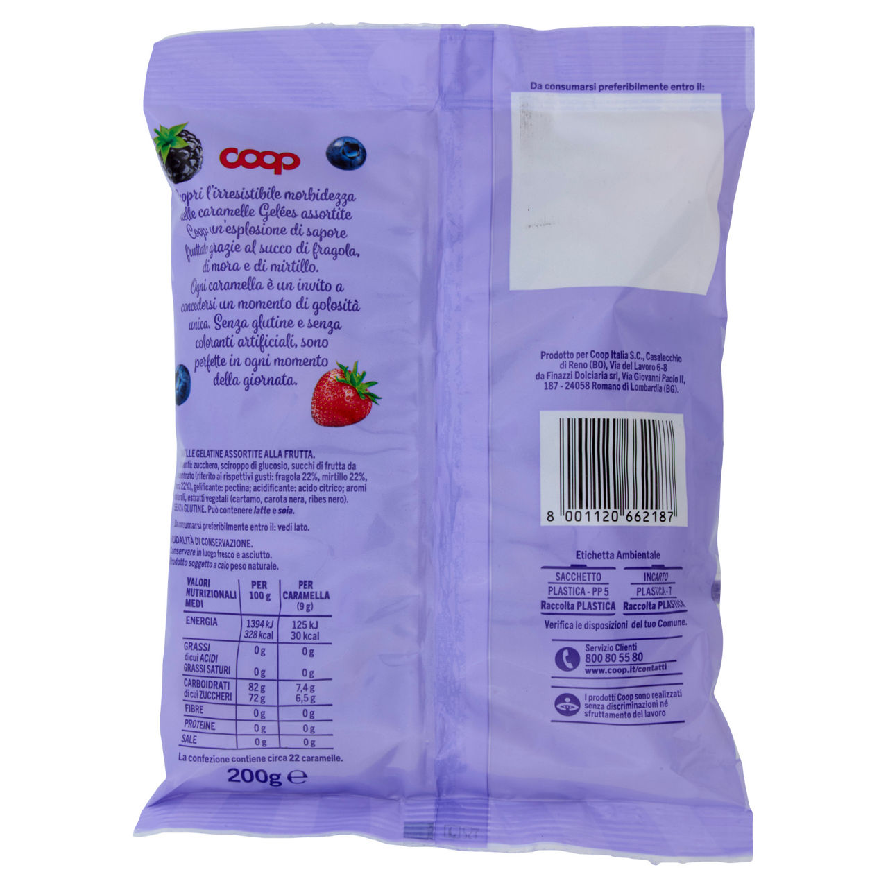 Caramelle gelées ai frutti di bosco 200 gr - Immagine 11