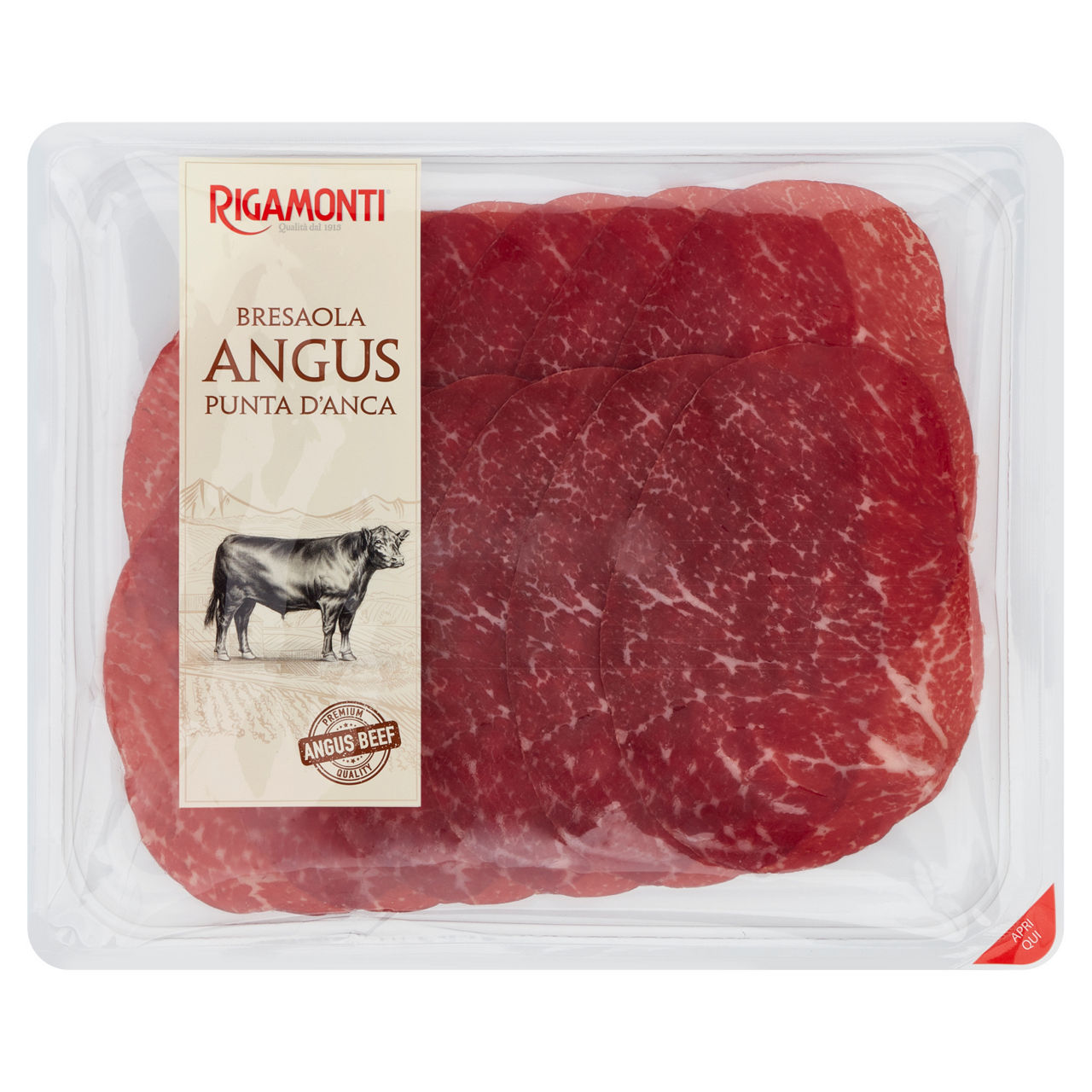 Breasola di Angus Punta d'Anca affettata 90 gr - Immagine 01