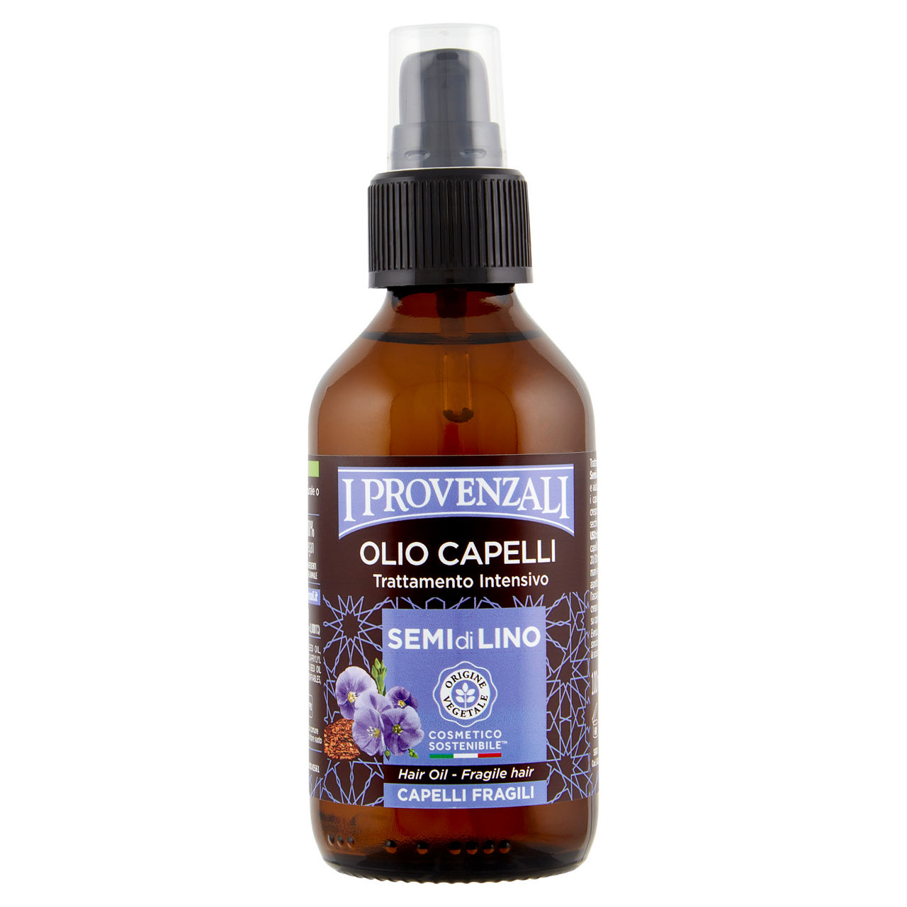 Olio per capelli ai semi di lino 100 ml