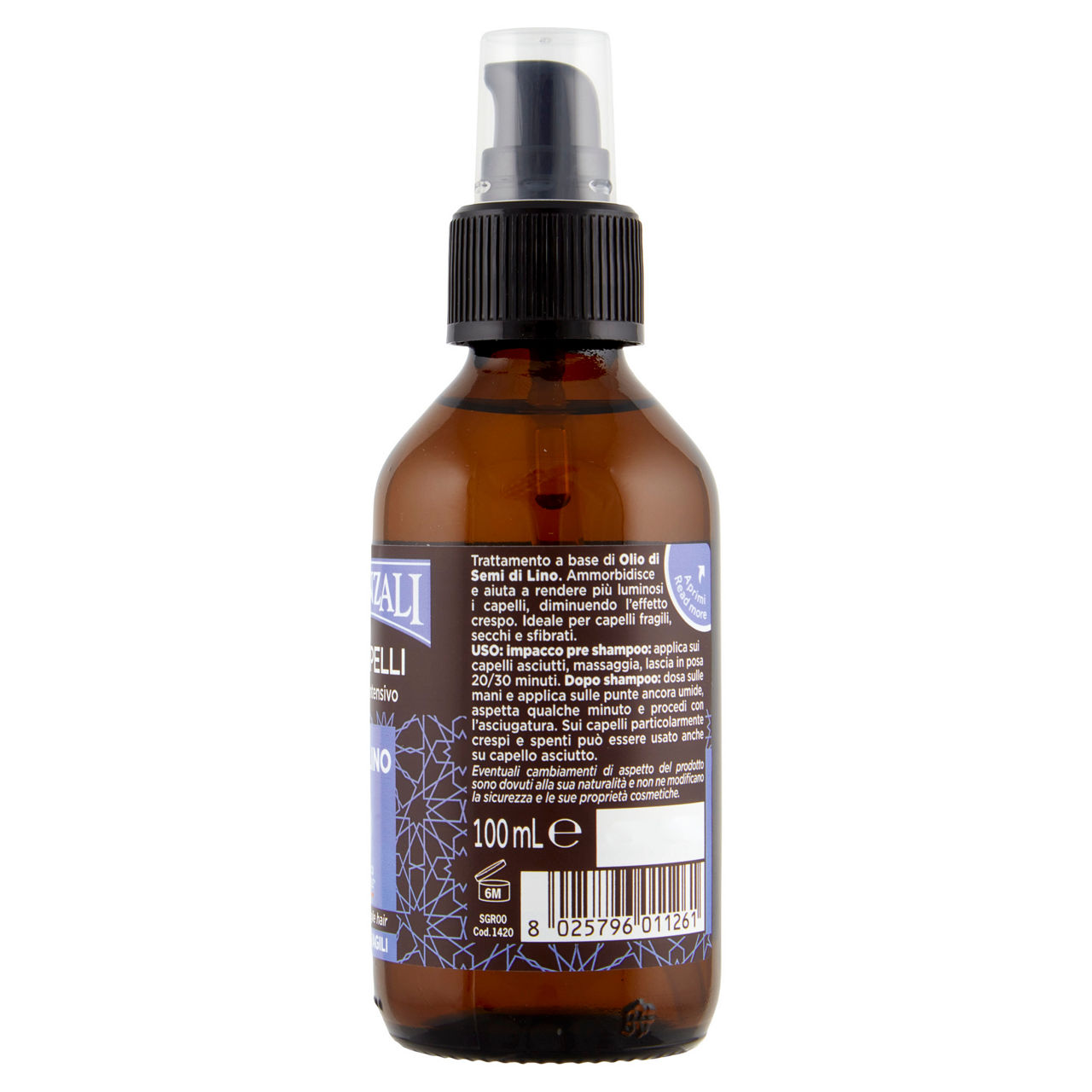 Olio per capelli ai semi di lino 100 ml - Immagine 11