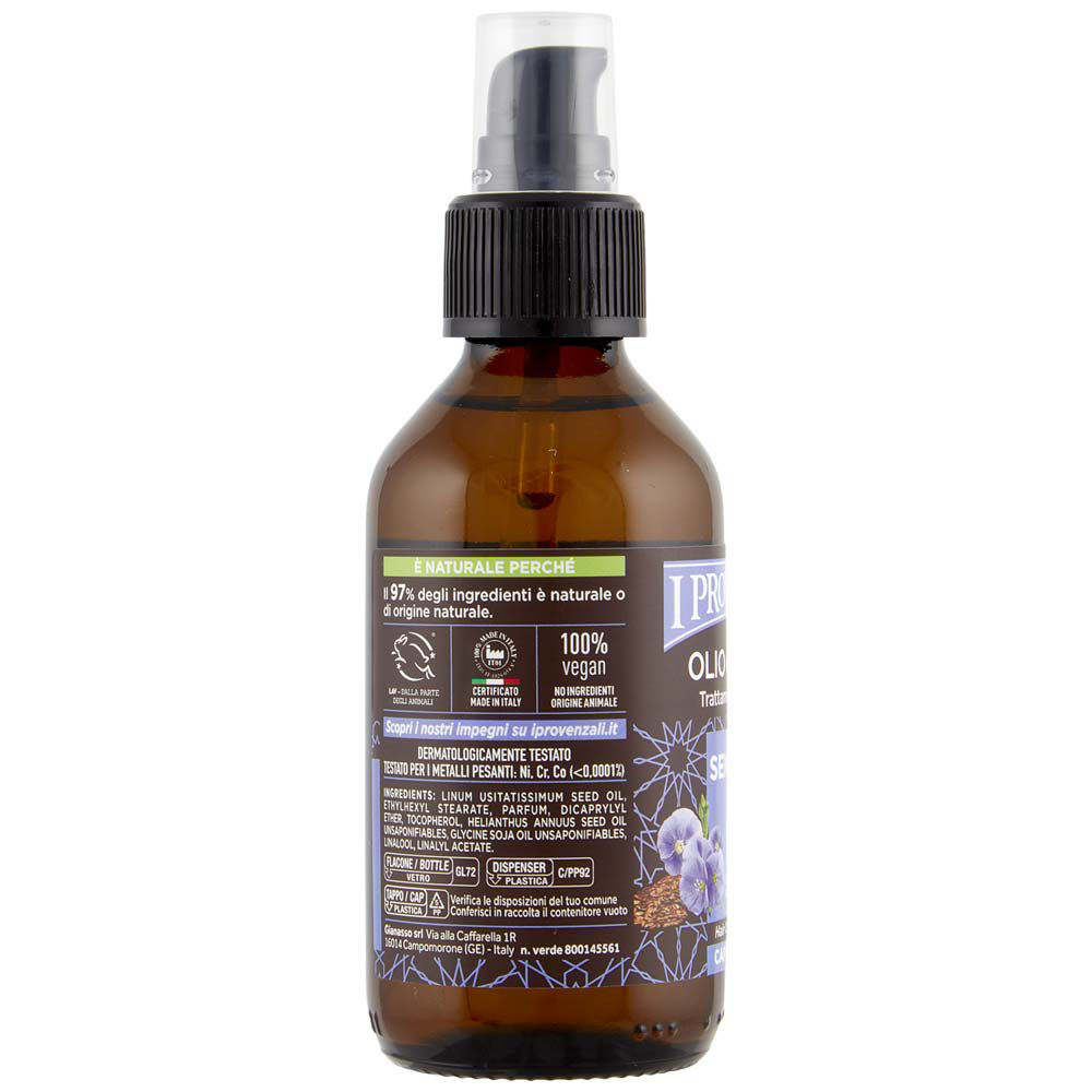 Immagine 2 di 6 del prodotto Olio per capelli ai semi di lino 100 ml