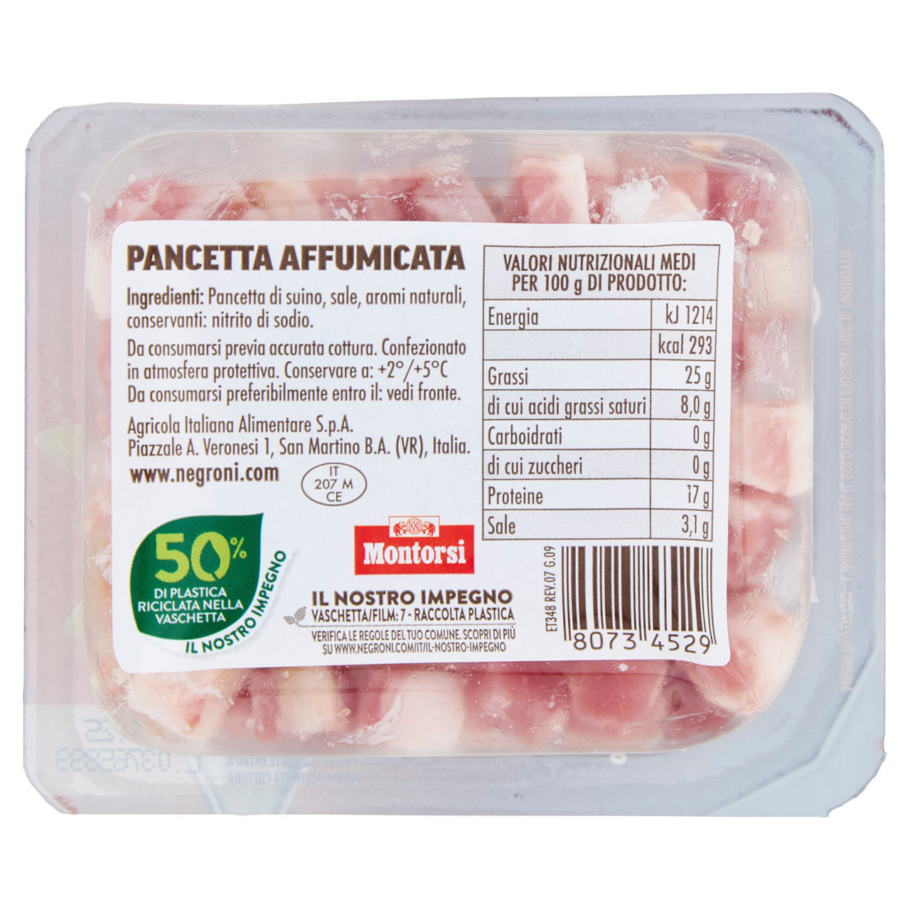 Cubetti di pancetta affumicata 90 gr - Immagine 31