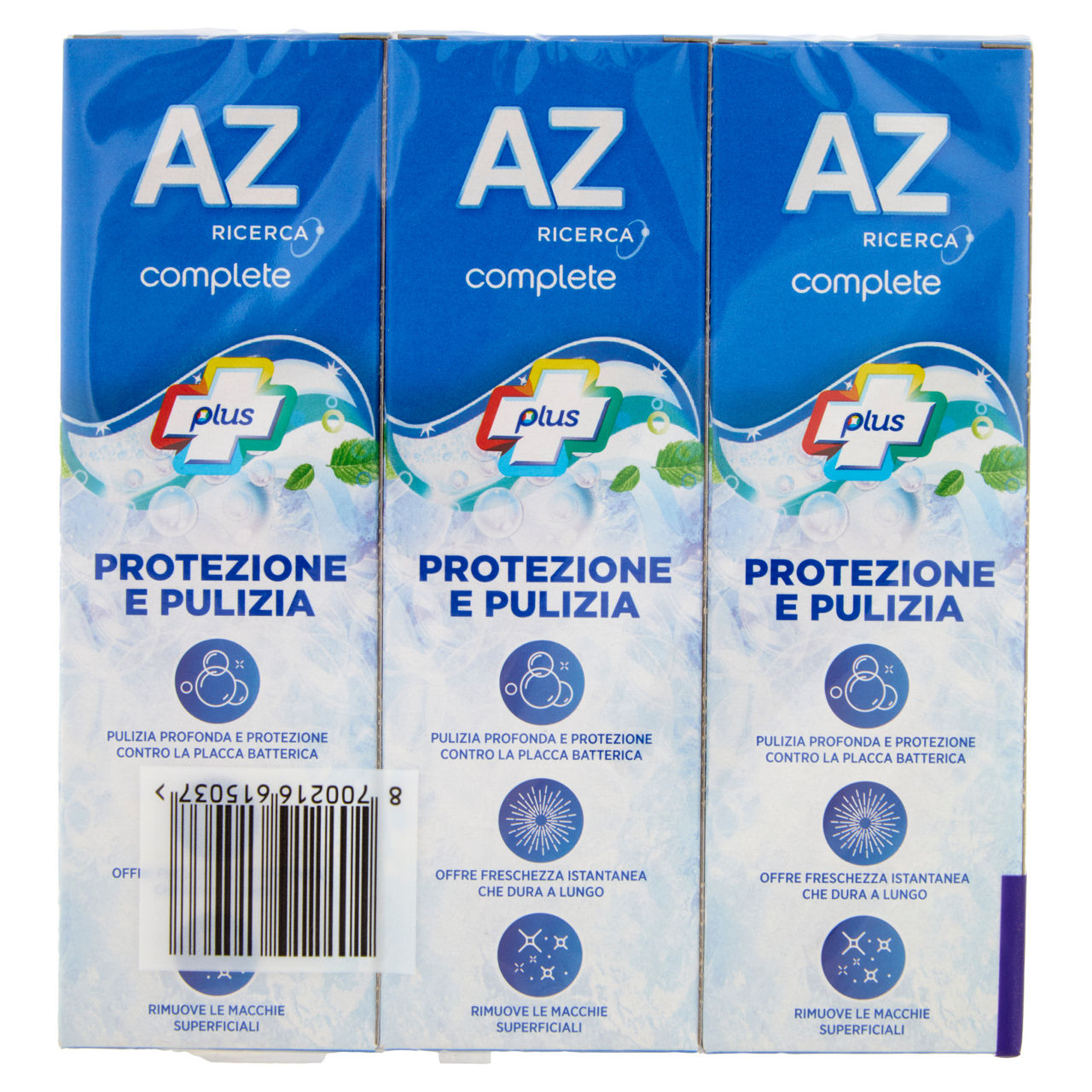 Dentifricio Complete Plus menta fresca 3 pz x 65 ml - Immagine 11