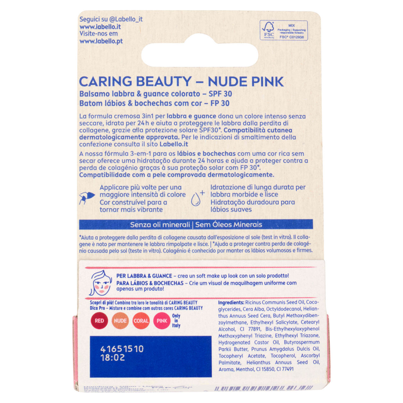 Labello caring beauty rosé 4,8gr pz.1 - Immagine 21