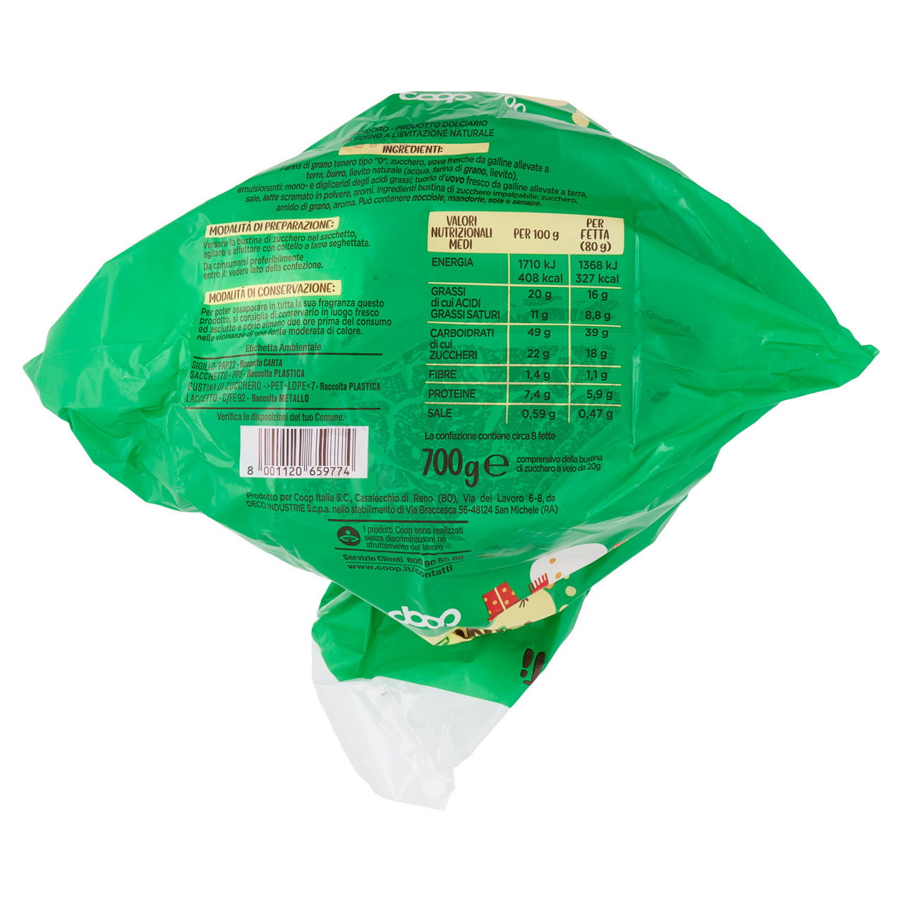 Pandoro in busta 700 gr - Immagine 11