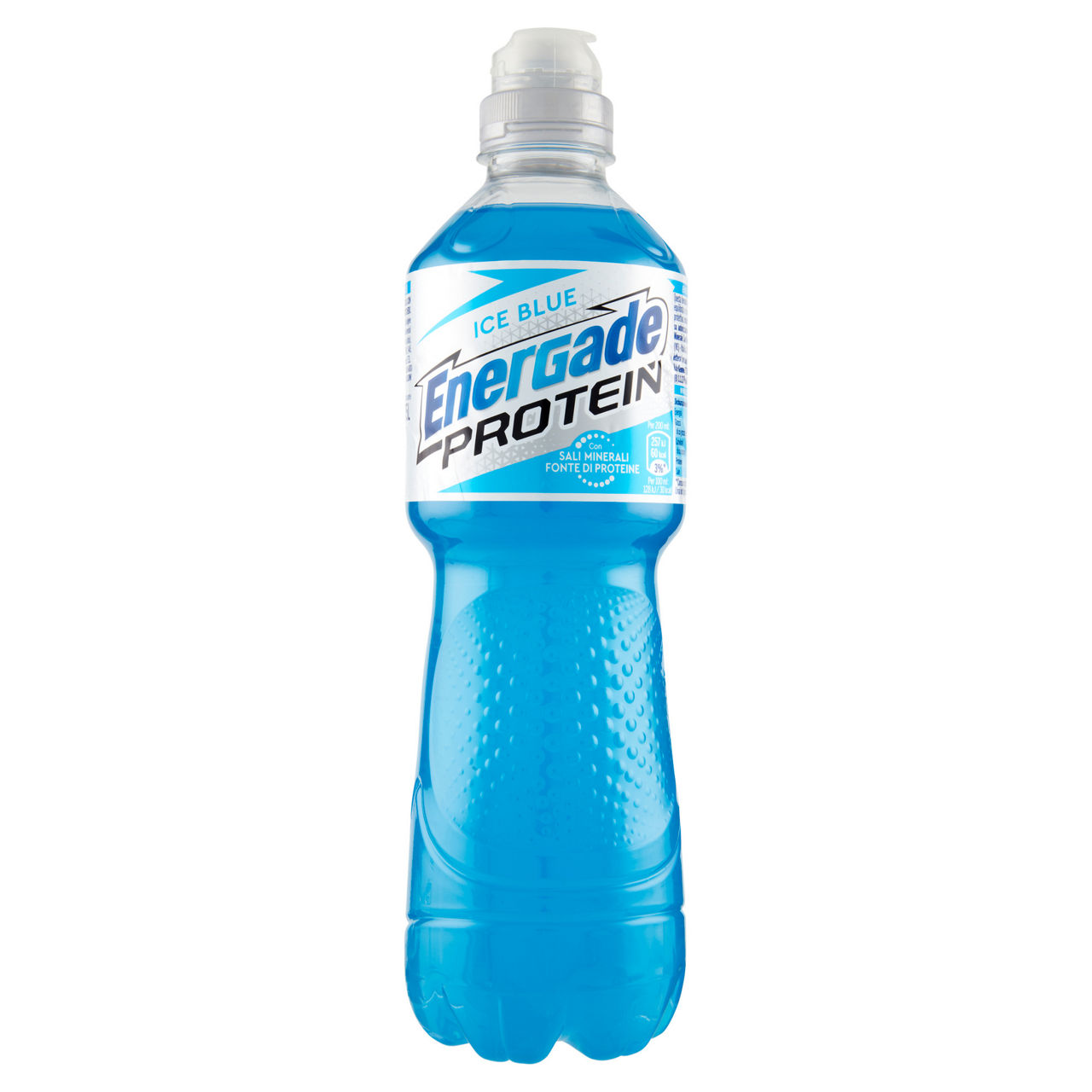 Integratore salino Energade Proteine Ice Blue 750 ml - Immagine 01
