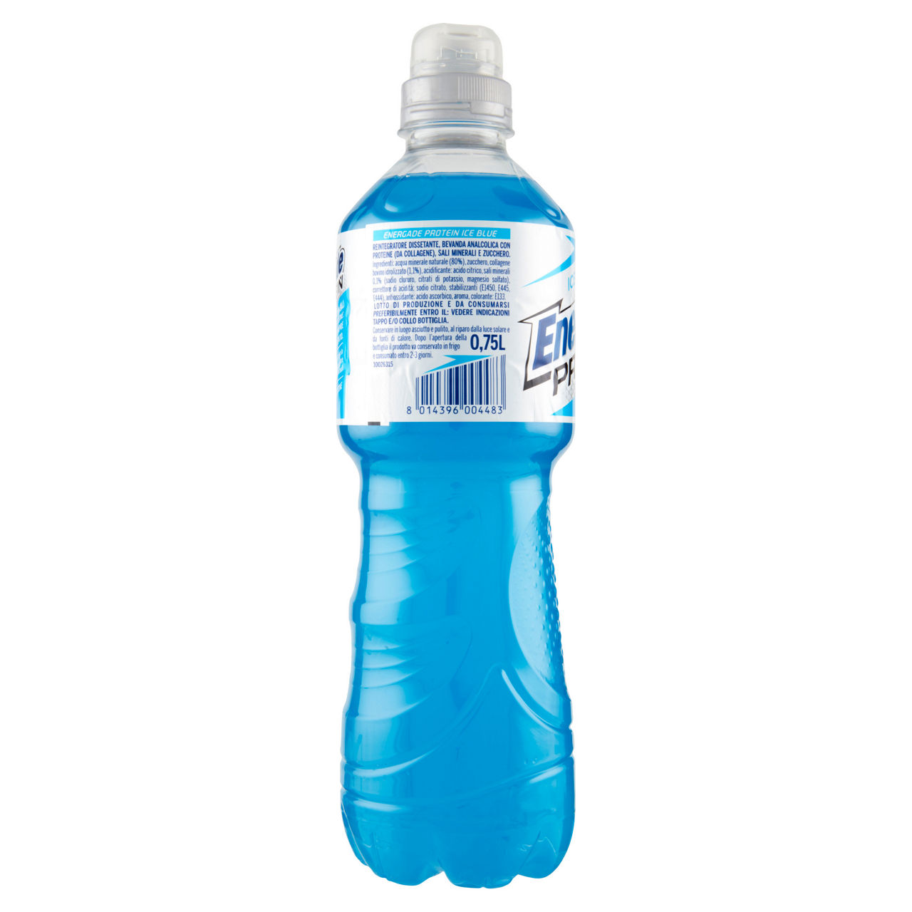 Integratore salino Energade Proteine Ice Blue 750 ml - Immagine 41