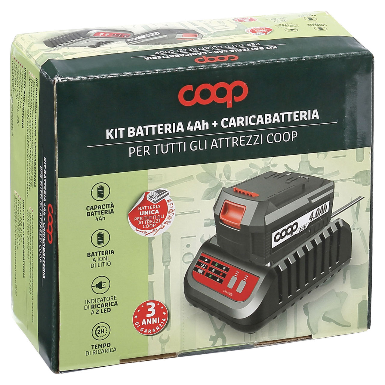 Starter kit batteria con caricabatterie  - Immagine 11