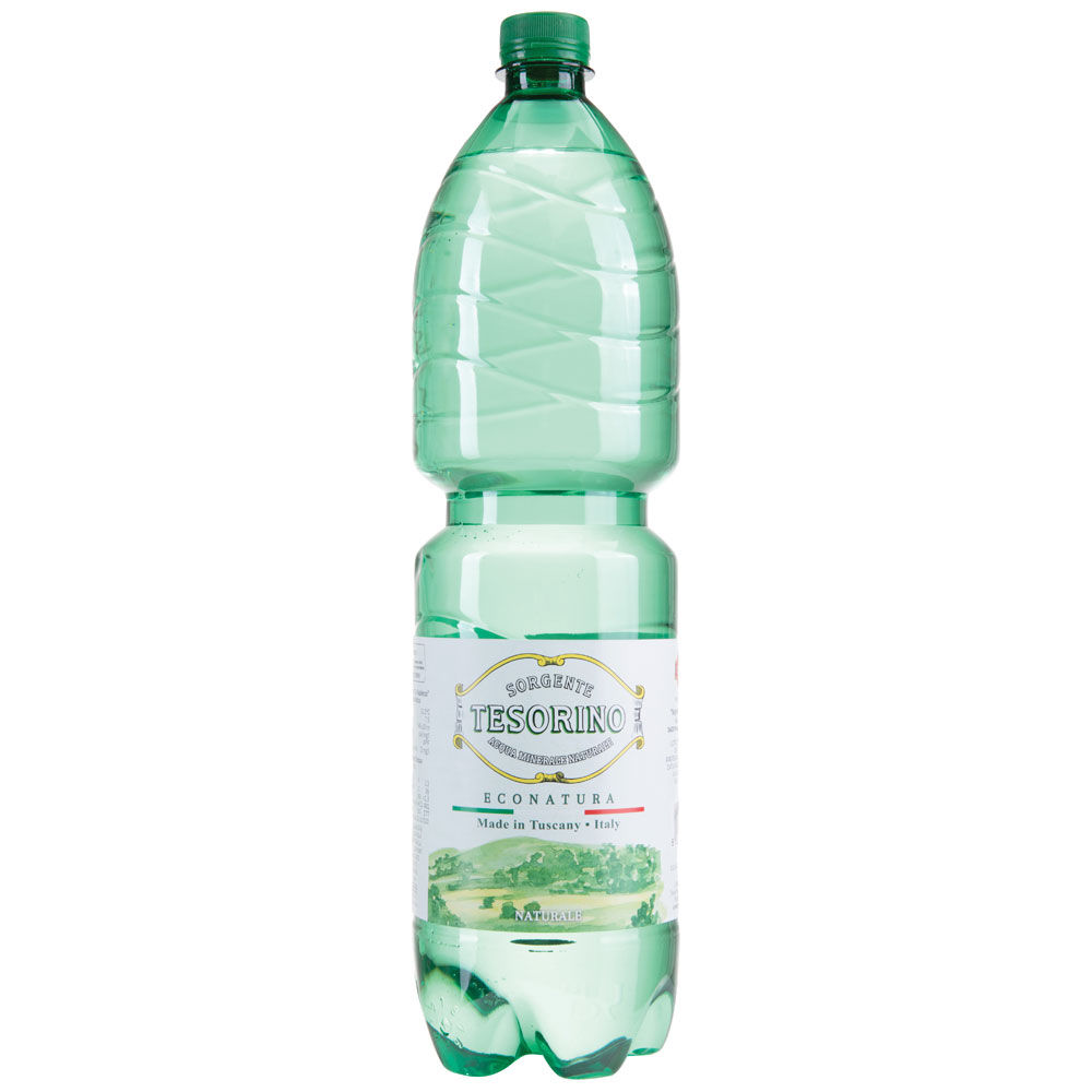 ACQUA  MINERALE NATURALE TESORINO ECONATURA LT 1.5 - Immagine 01