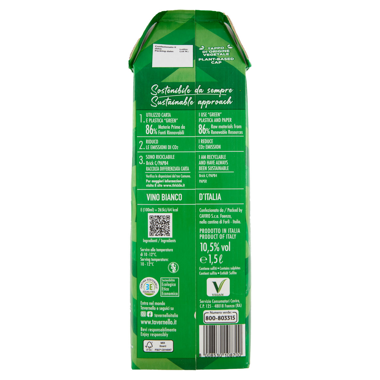 Vino bianco d'Italia in brick 1,5 lt - Immagine 41