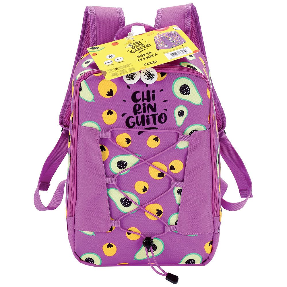 Zaino termico colore viola 17 lt
