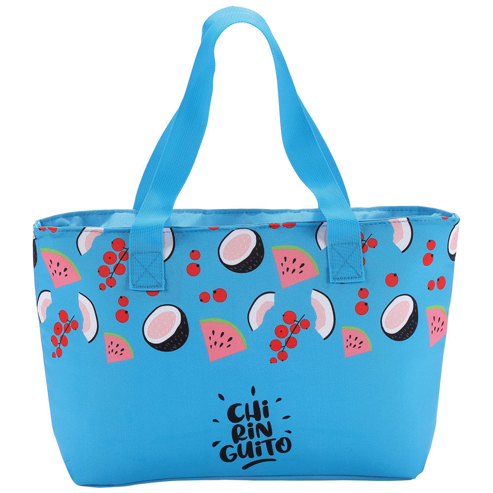 Shopper termica colore azzurro 11,5 lt - Immagine 11