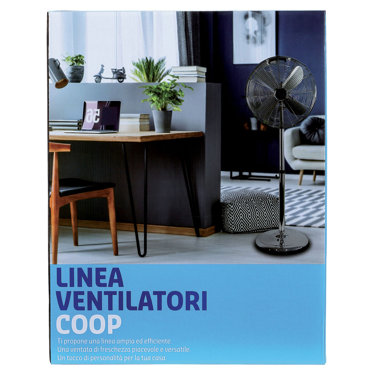 Ventilatore a piantana cromato - Immagine 31