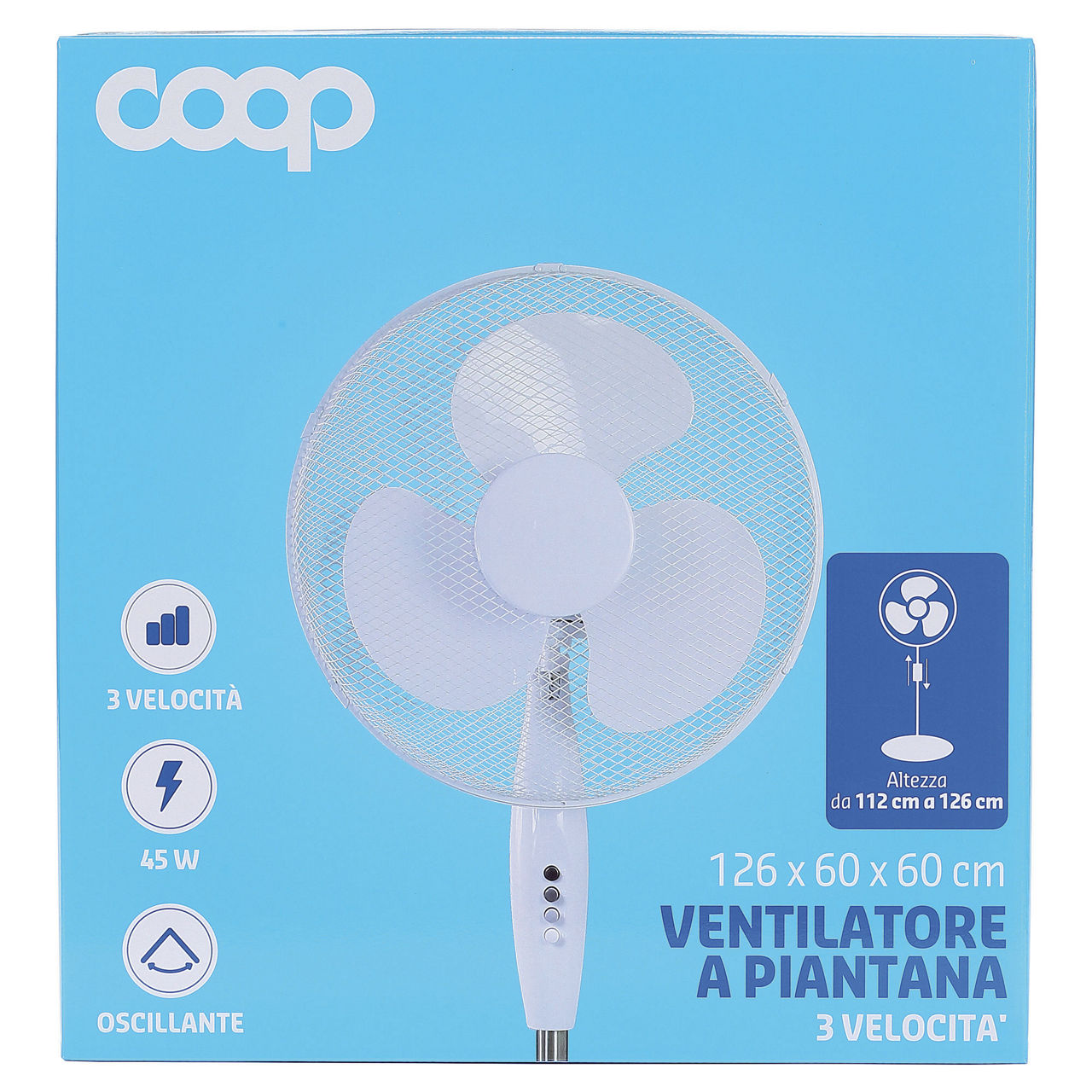 Ventilatore a piantana 3 velocità - Immagine 41