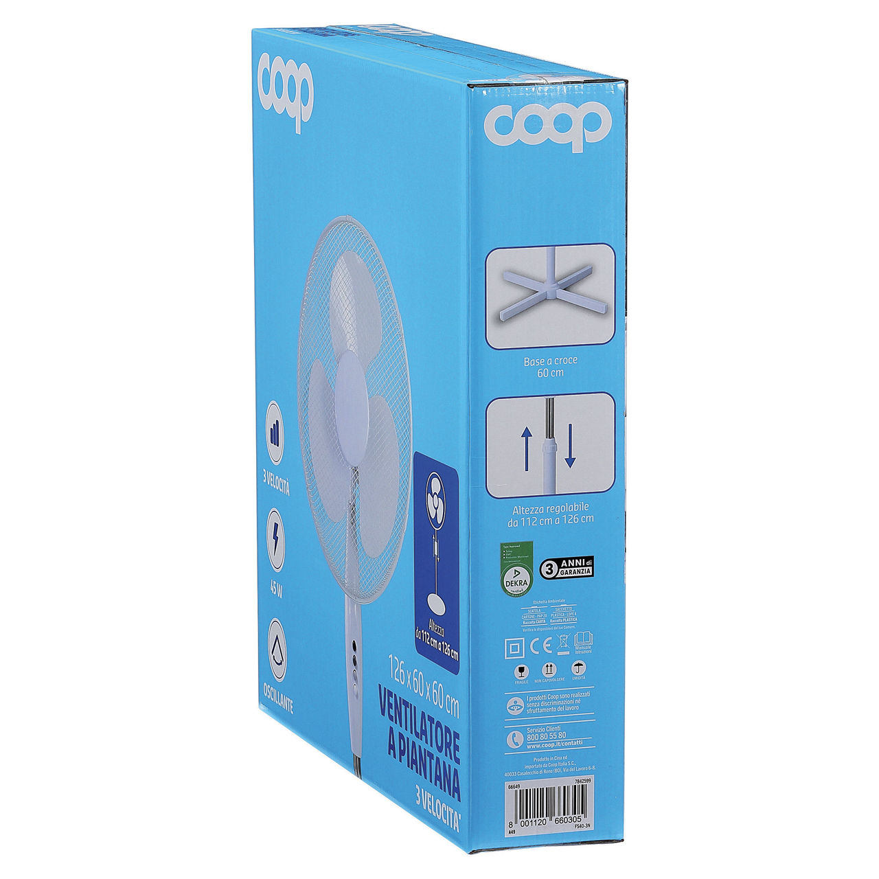 Ventilatore a piantana 3 velocità - Immagine 21