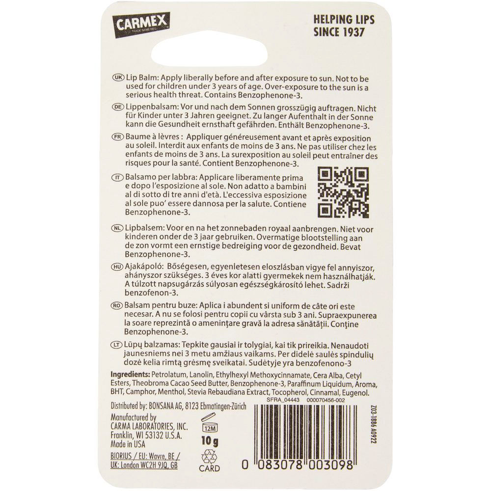 Immagine 3 di 6 del prodotto Balsamo labbra SPF 15 Cherry tubetto 10 gr