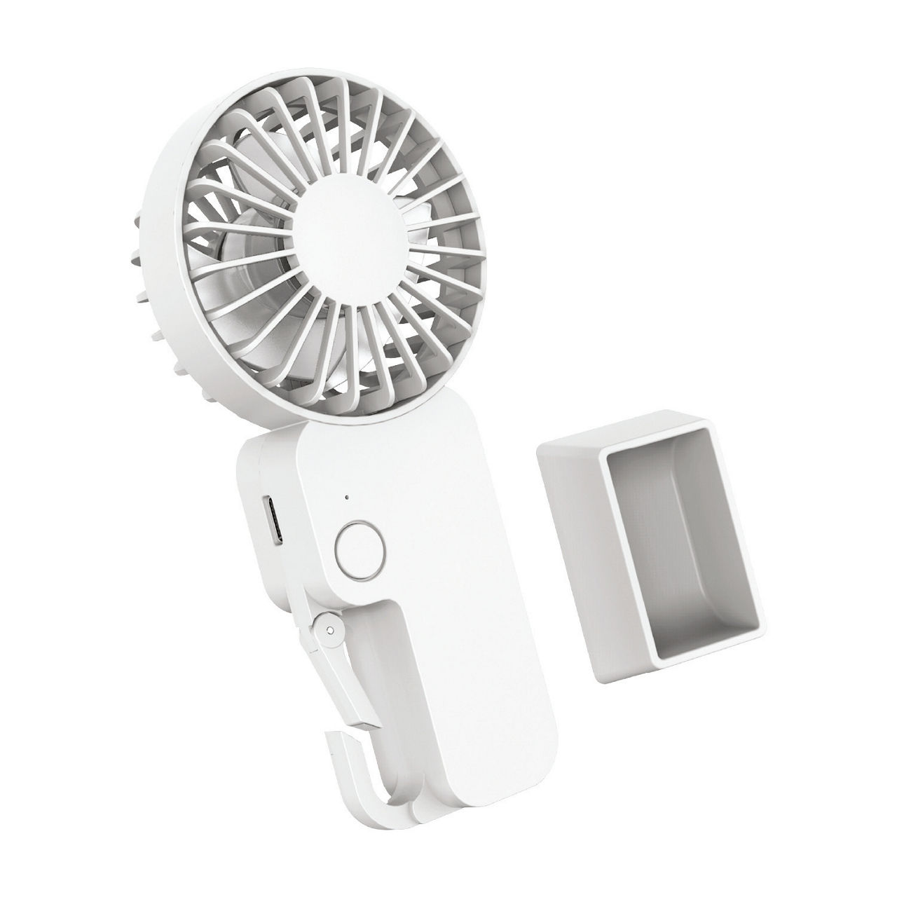 Mini ventilatore portatile con ricarica con cavo USB - Immagine 21