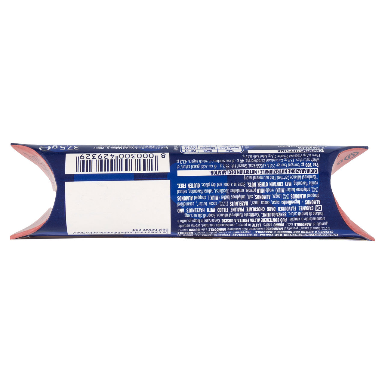 Cioccolatini baci caramellato alle mandorle tubino 3 pz - Immagine 51