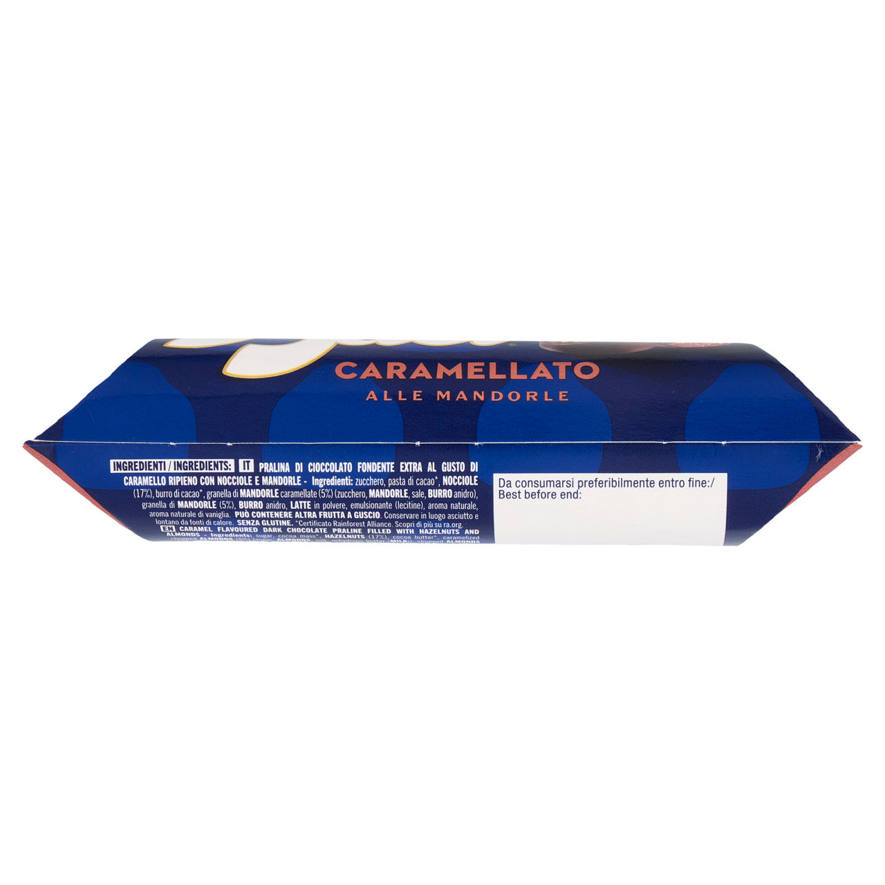 Cioccolatini baci caramellato alle mandorle tubino 3 pz - Immagine 21