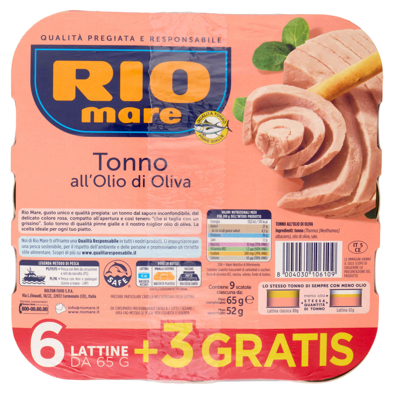 Tonno in olio di oliva 6 pz da 65 gr - Immagine 41