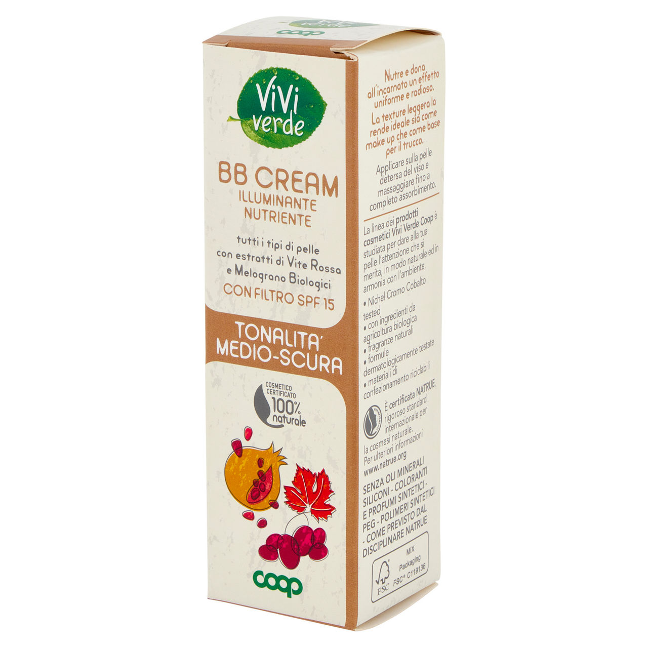 Bb cream illuminante nutriente medio scura SPF 15 30 ml - Immagine 21