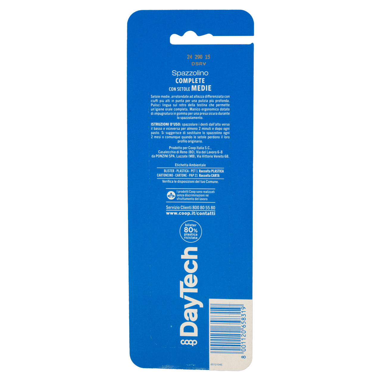 Spazzolino Complete setole medio 4 pz - Immagine 21