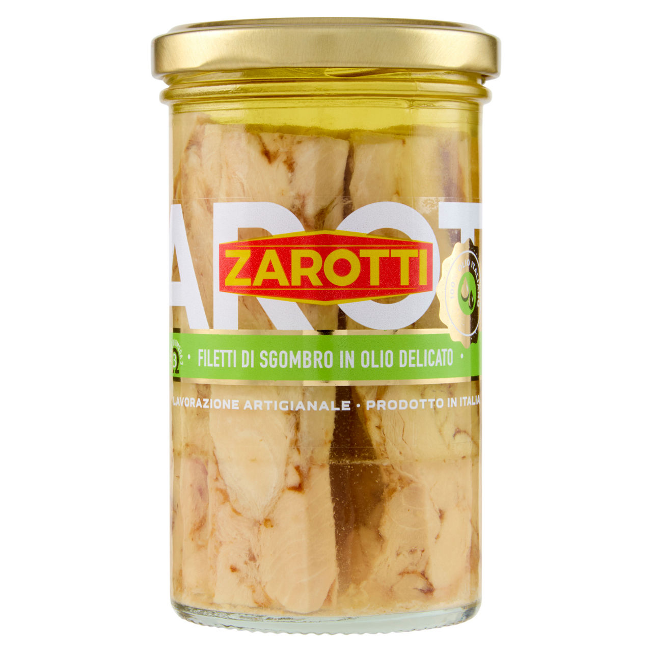 Filetti di sgombro cuor di filetto in olio italiano zarotti g 250 - Immagine 01