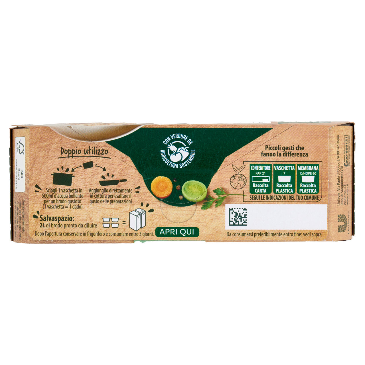 Cuore di brodo vegetale 4 pz x 28 gr  - Immagine 41