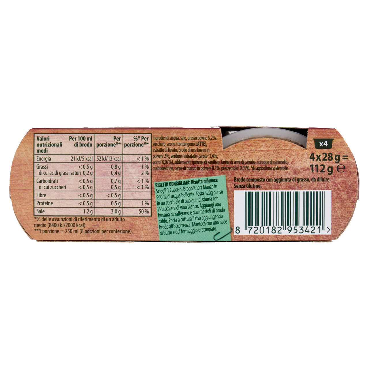 Cuore di brodo manzo 4 pz x 28 gr  - Immagine 21