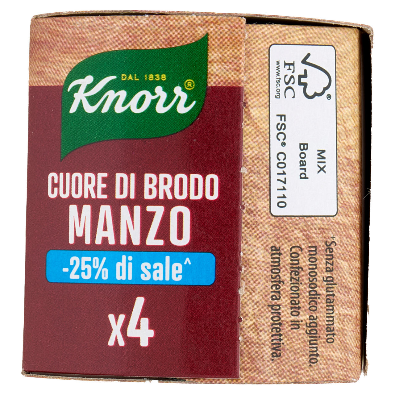 Cuore di brodo manzo a basso contenuto di sale 4 pz x 28 gr  - Immagine 11