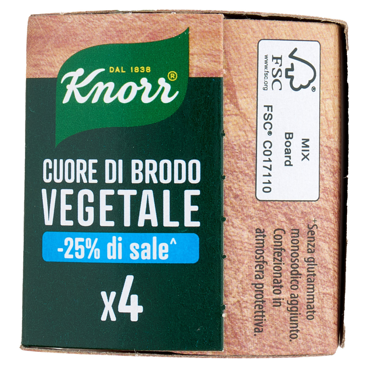 Cuore di brodo vegetale a basso contenuto di sale 4 pz x 28 gr  - Immagine 31