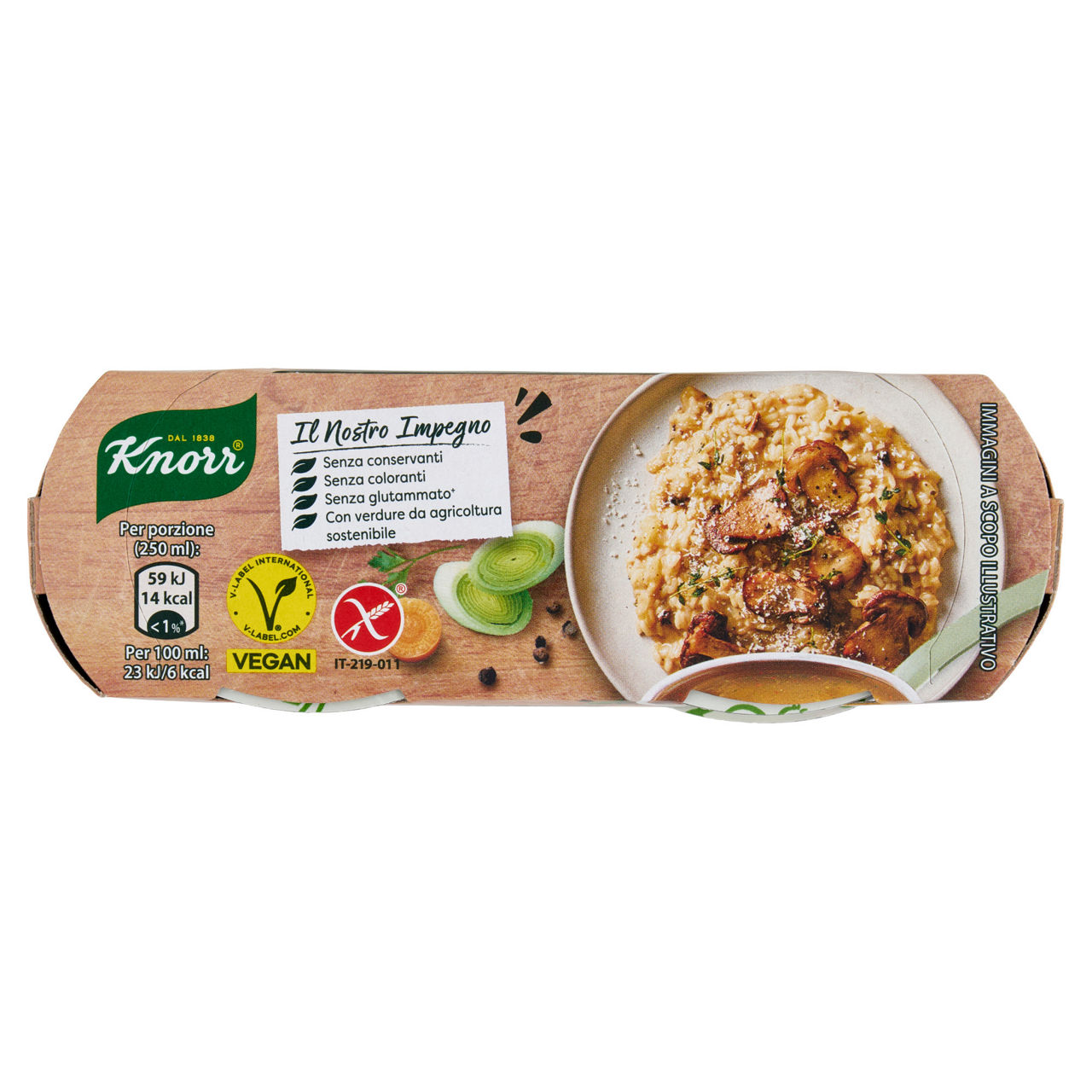 Cuore di brodo vegetale a basso contenuto di sale 4 pz x 28 gr  - Immagine 11