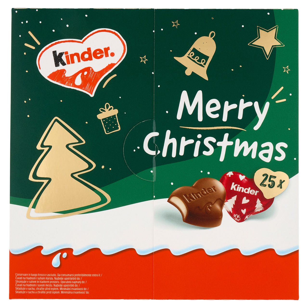 Cioccolatini Kinder love mini 107 gr