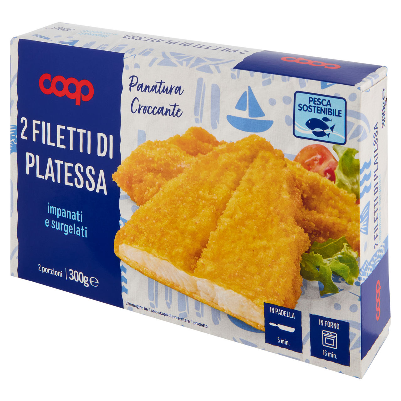 Filetti di platessa impanati e surgelati 300 gr - Immagine 51