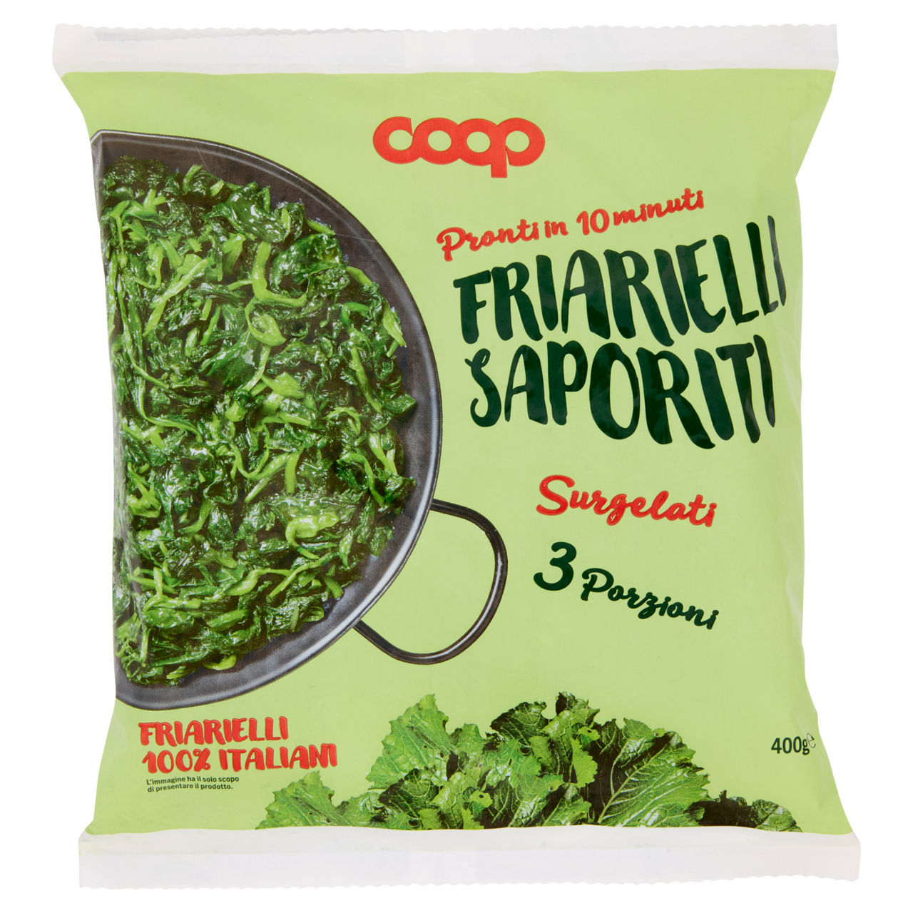Friarielli saporiti surgelati 450 gr - Immagine 01