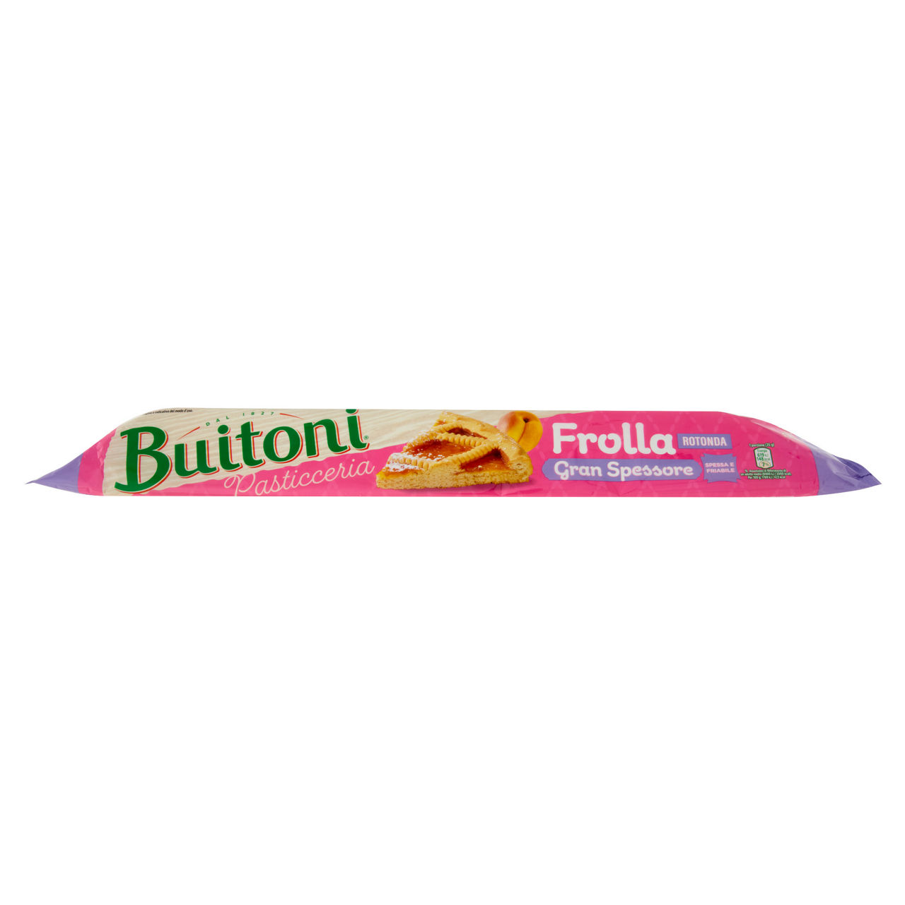 Pasta frolla senza uova spessa e friabile 280 gr