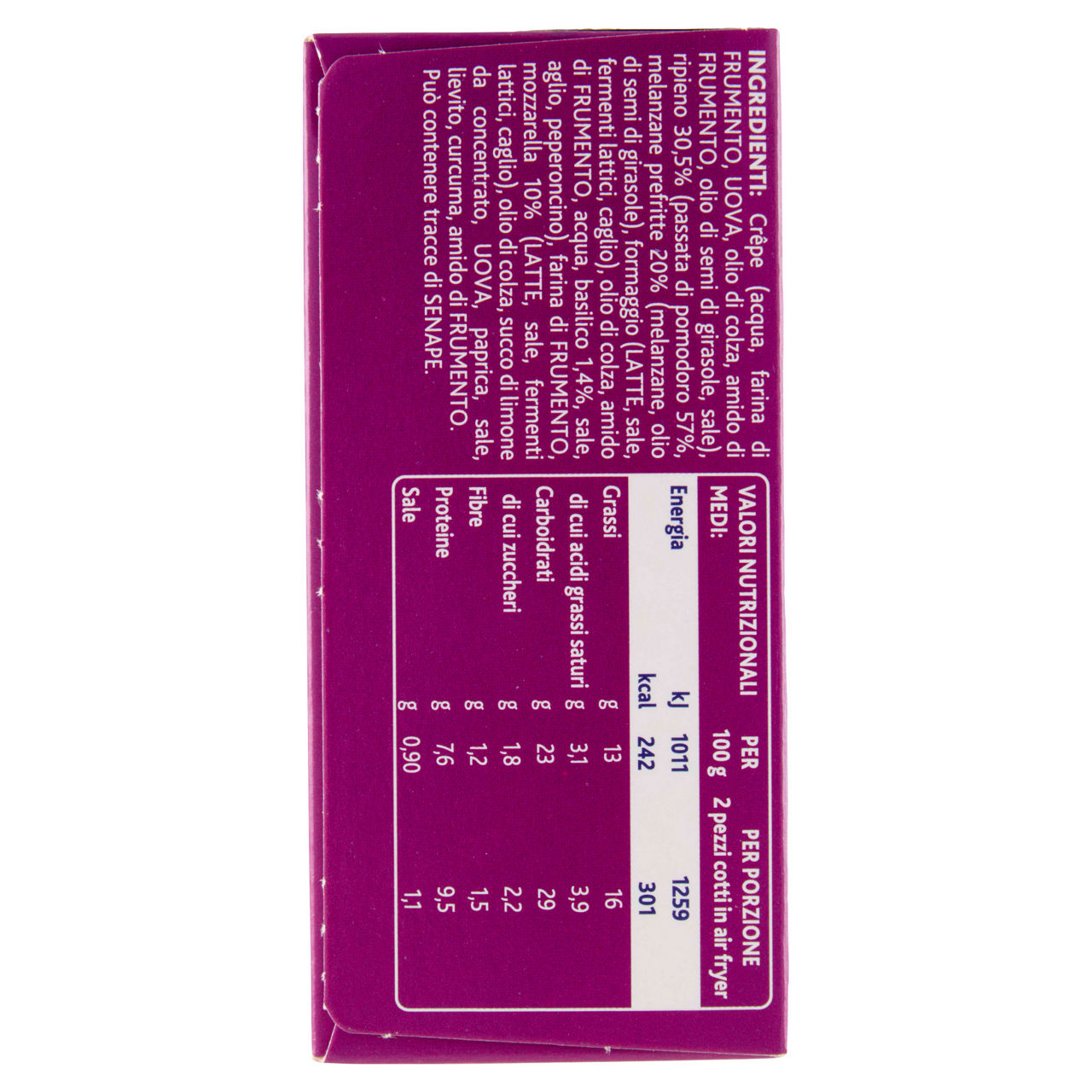 Sofficini alla parmigiana surgelati 4 pz 250 gr - Immagine 41