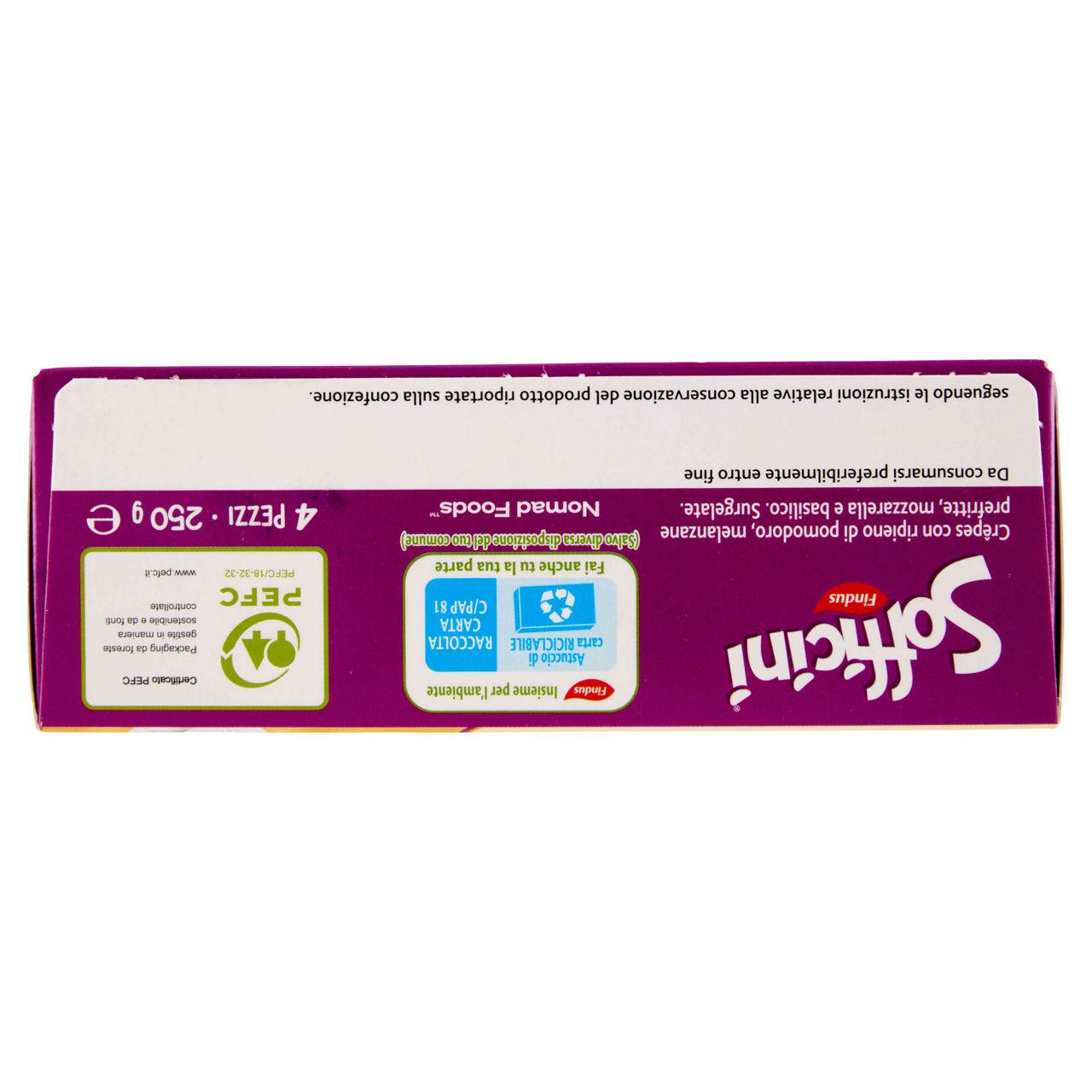 Sofficini alla parmigiana surgelati 4 pz 250 gr - Immagine 31
