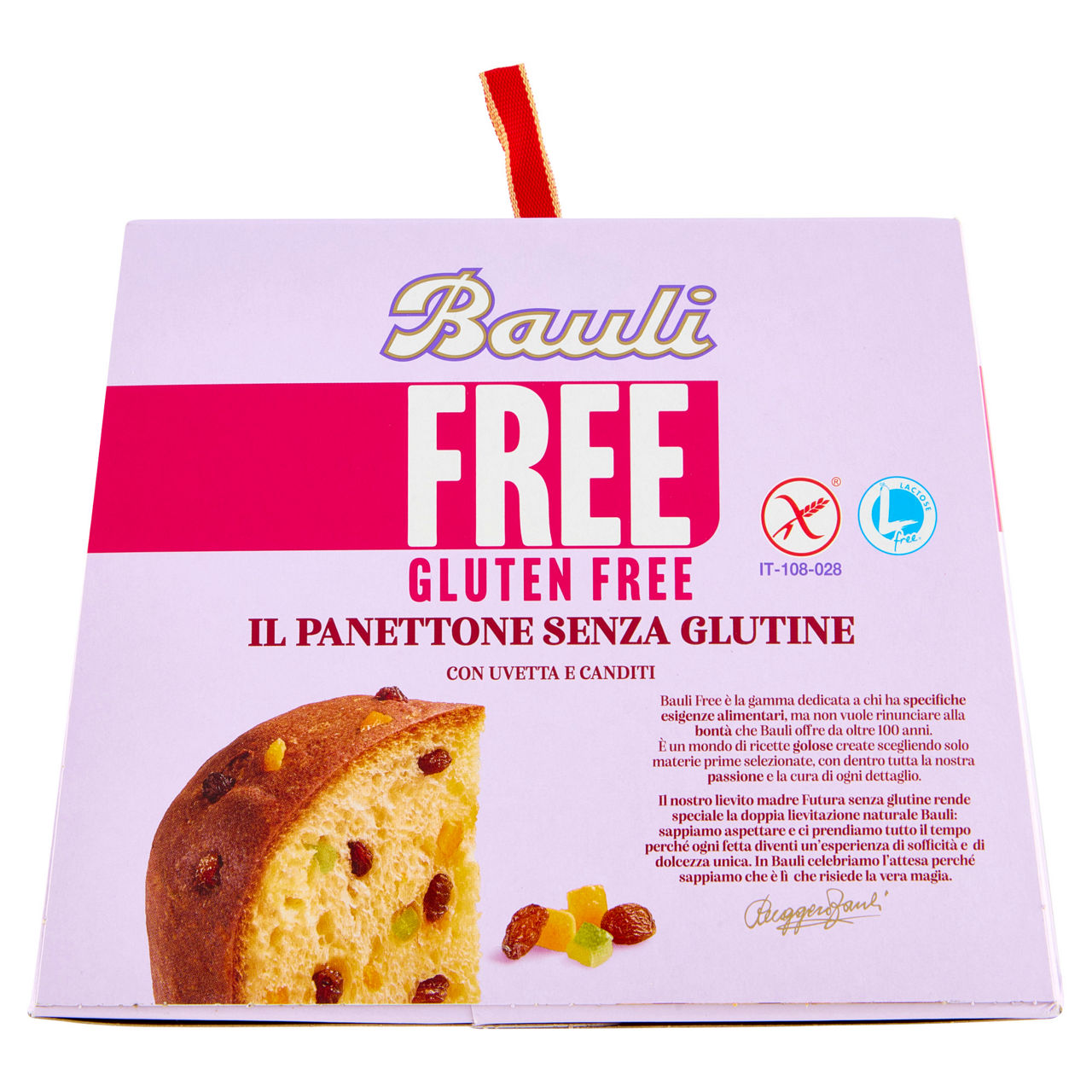 Panettone con uvetta e canditi senza glutine 400 gr - 2