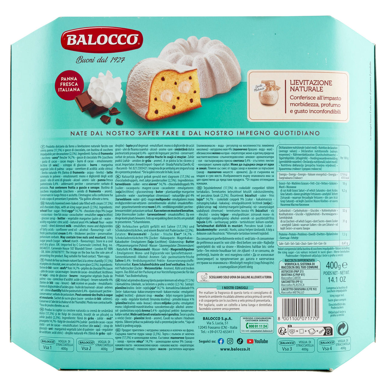 Torta Voglia di Stracciatella 400 gr - Immagine 41