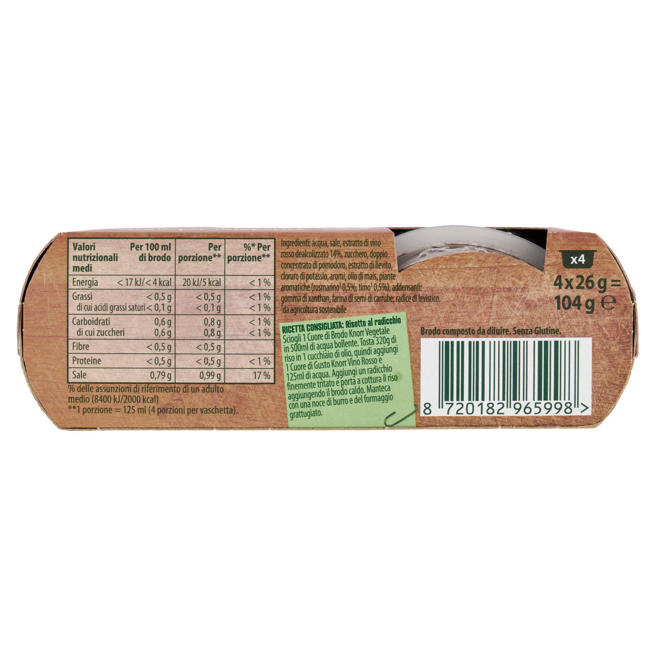Cuore di brodo vino rosso 4 pz x 28 gr  - Immagine 41
