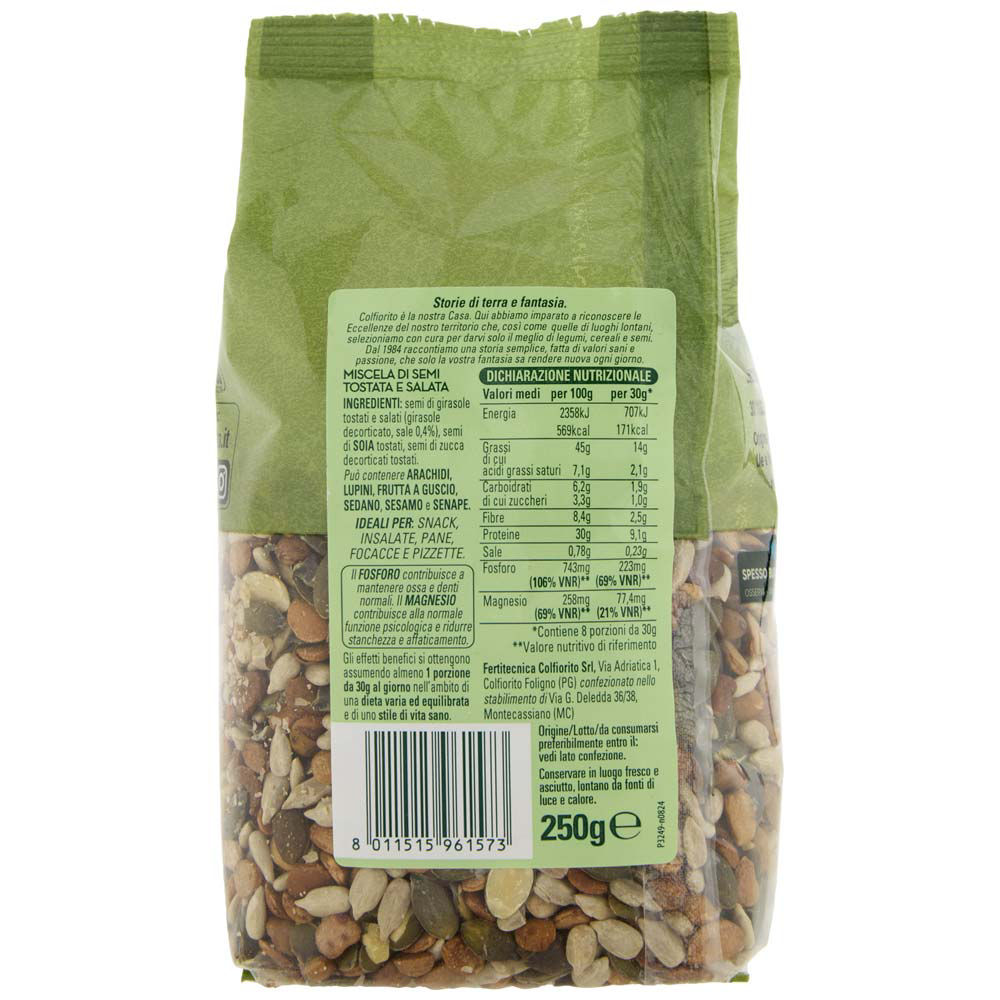 Mix di semi tostati e salati 250 gr - Immagine 21
