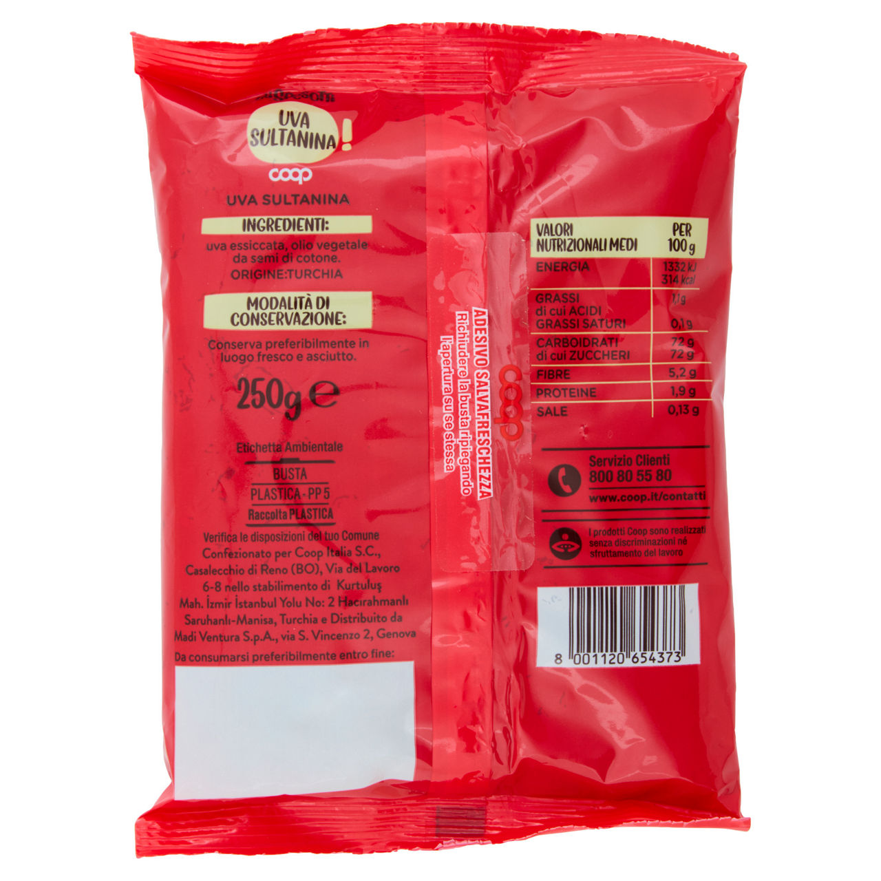 Uva sultanina 250 gr - Immagine 91