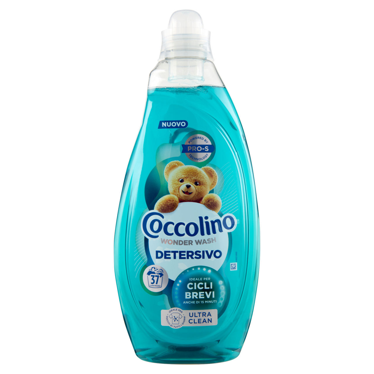 Detersivo lavatrice liquido cicli brevi ultra clean 37 lavaggi