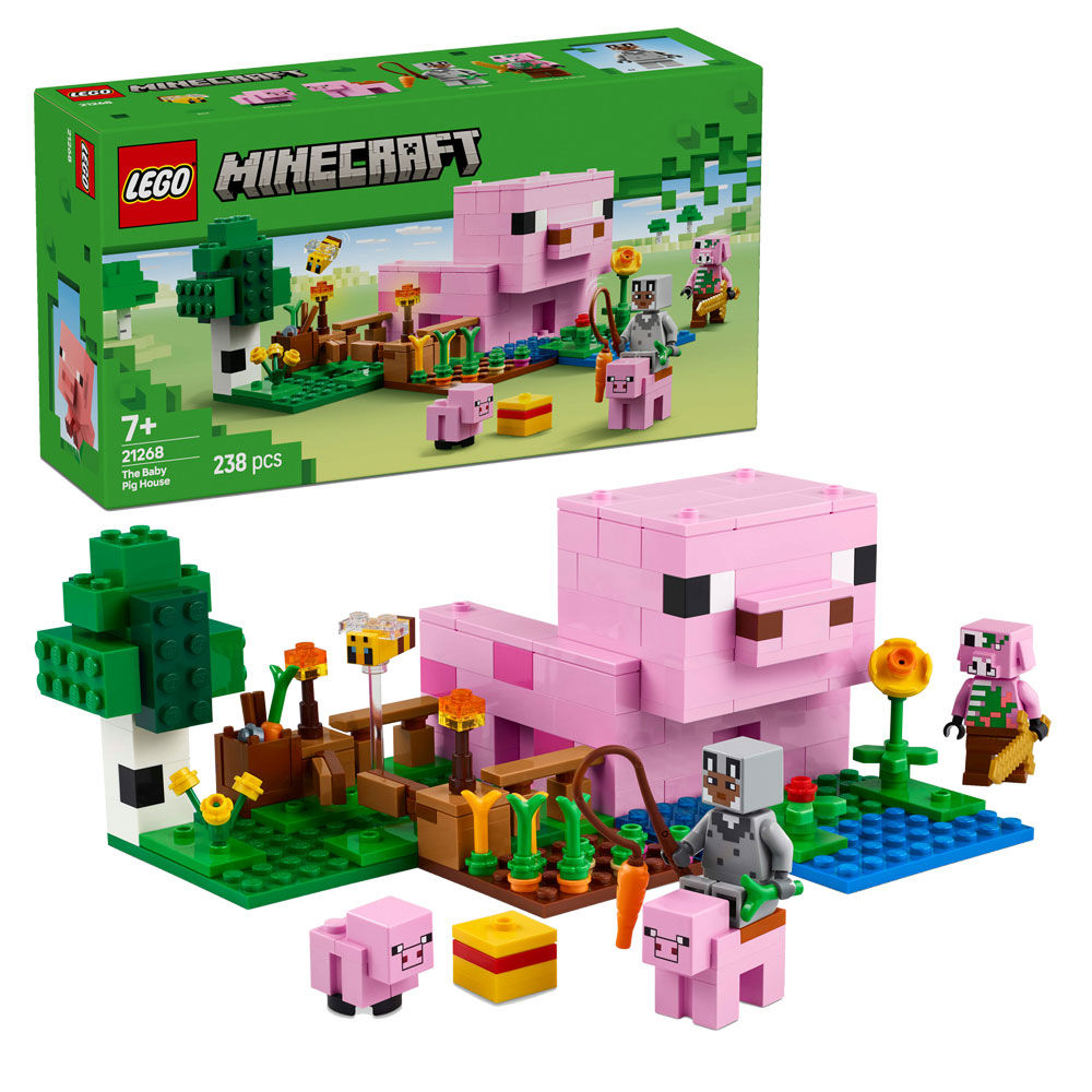 La casa del maialino Minecraft 21268 - Immagine 01