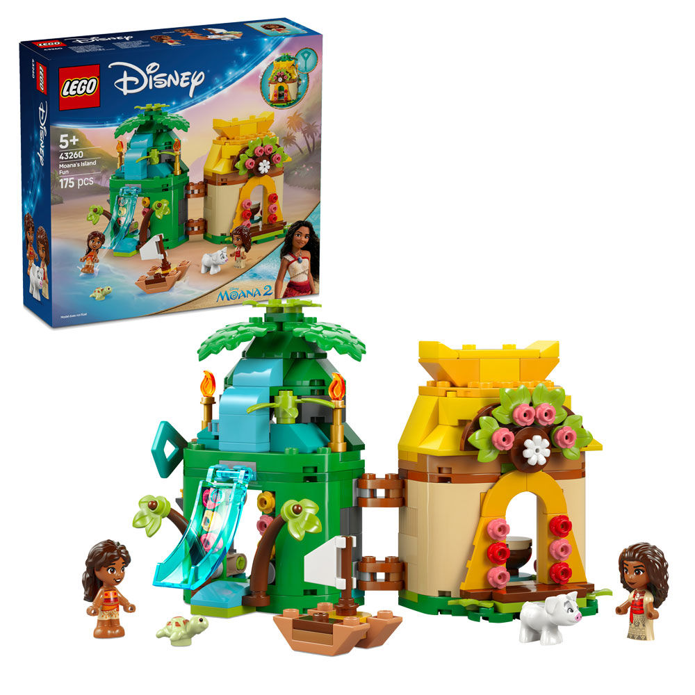 Divertimento sull'isola di Vaiana Disney Princess 43260