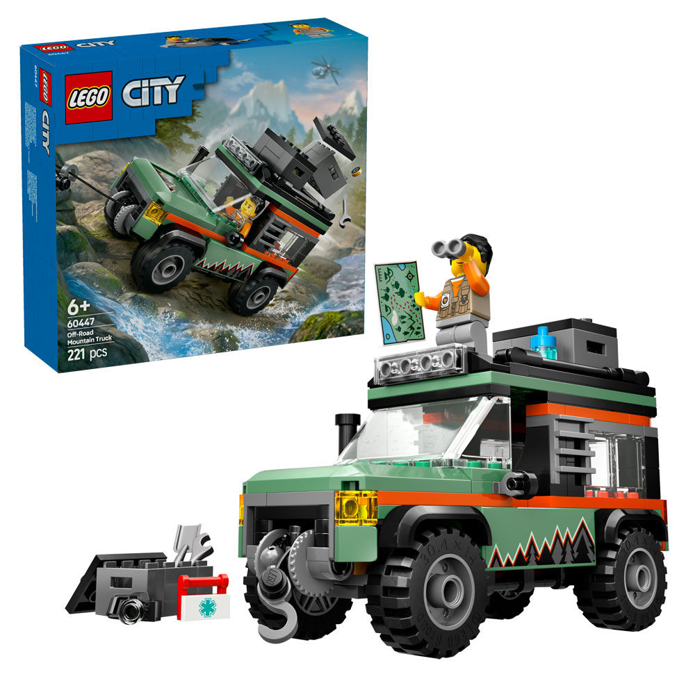 Fuoristrada di montagna 4x4 City 60447 - Immagine 01